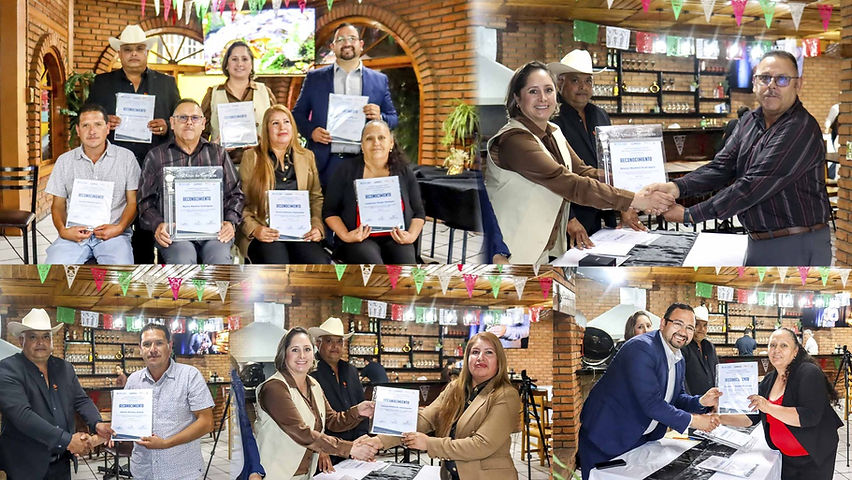 reconocen trayectoria y compromiso del personal de apoyo y asistencia a la educacion en guadalupe y calvo