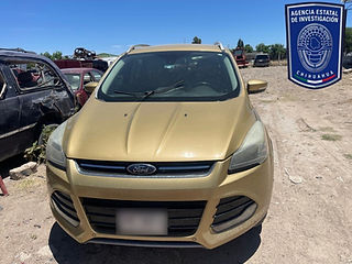 Aseguran en Jiménez camioneta con reporte de robo en Delicias