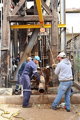 Repara la JMAS daños por derrumbe en tiro de mina La Prieta