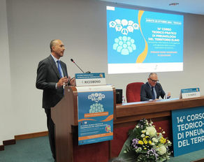 OFI Pa Tp interviene al 14^ corso teorico-pratico di pneumologia del territorio Elimo