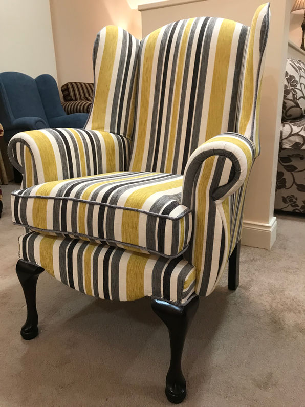 Queen Ann chair high leg traditional