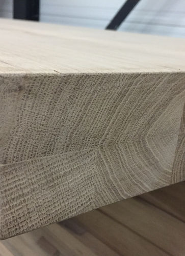 Table edge double edge bespoke tables