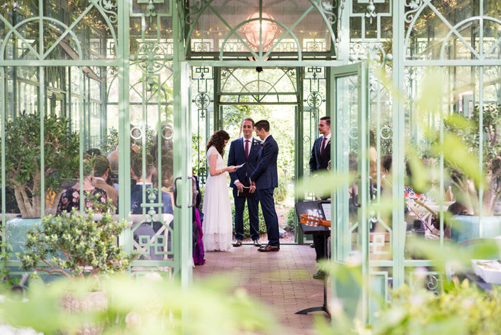 wedding photographer Denver Botanic Gardens