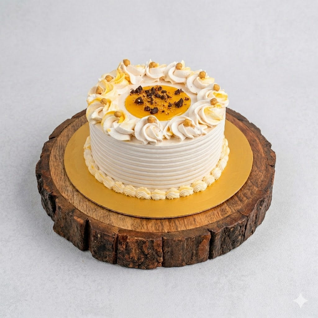 Vegan Butterscotch Premiun Cake