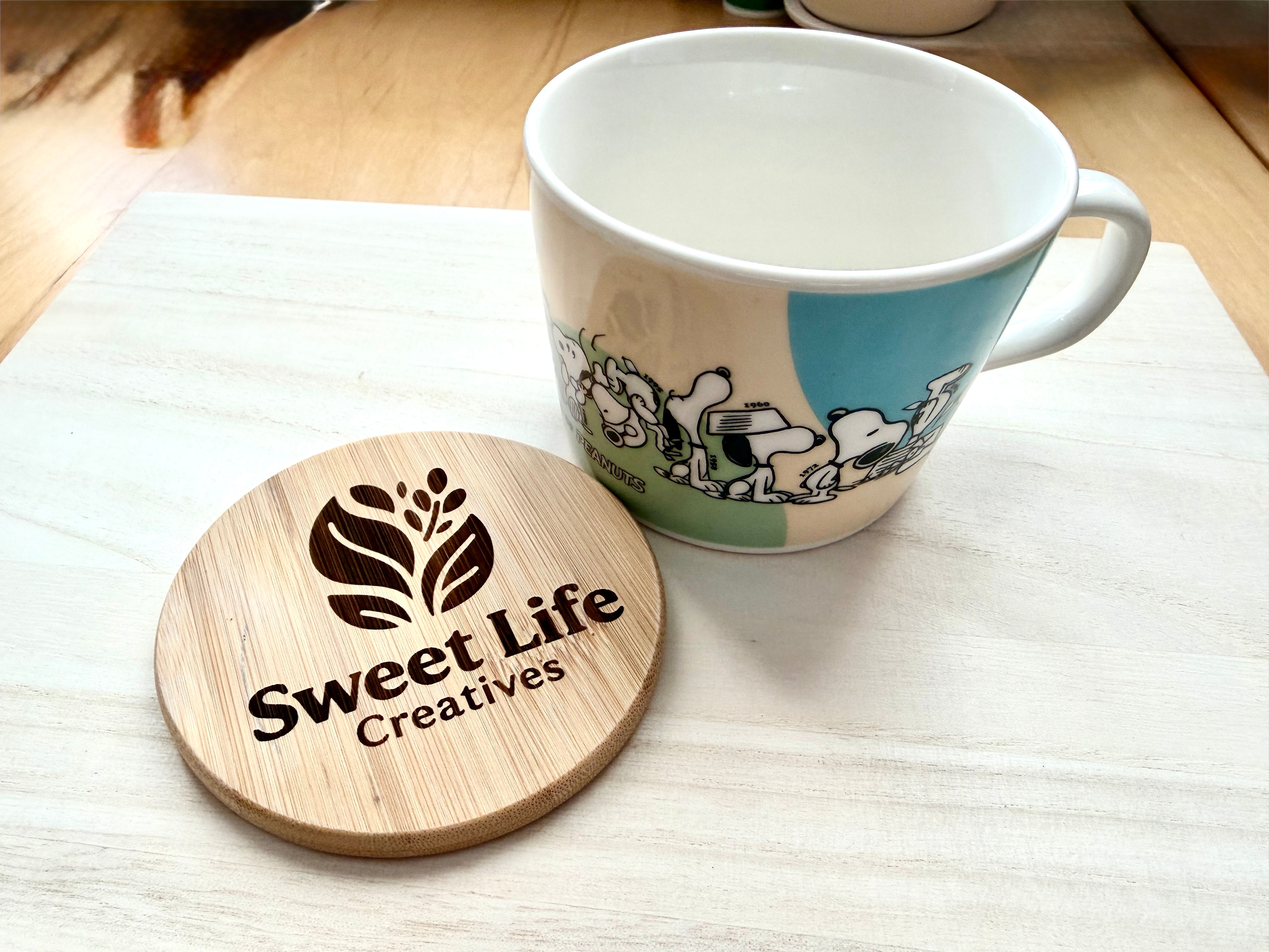 Bamboo coasters
