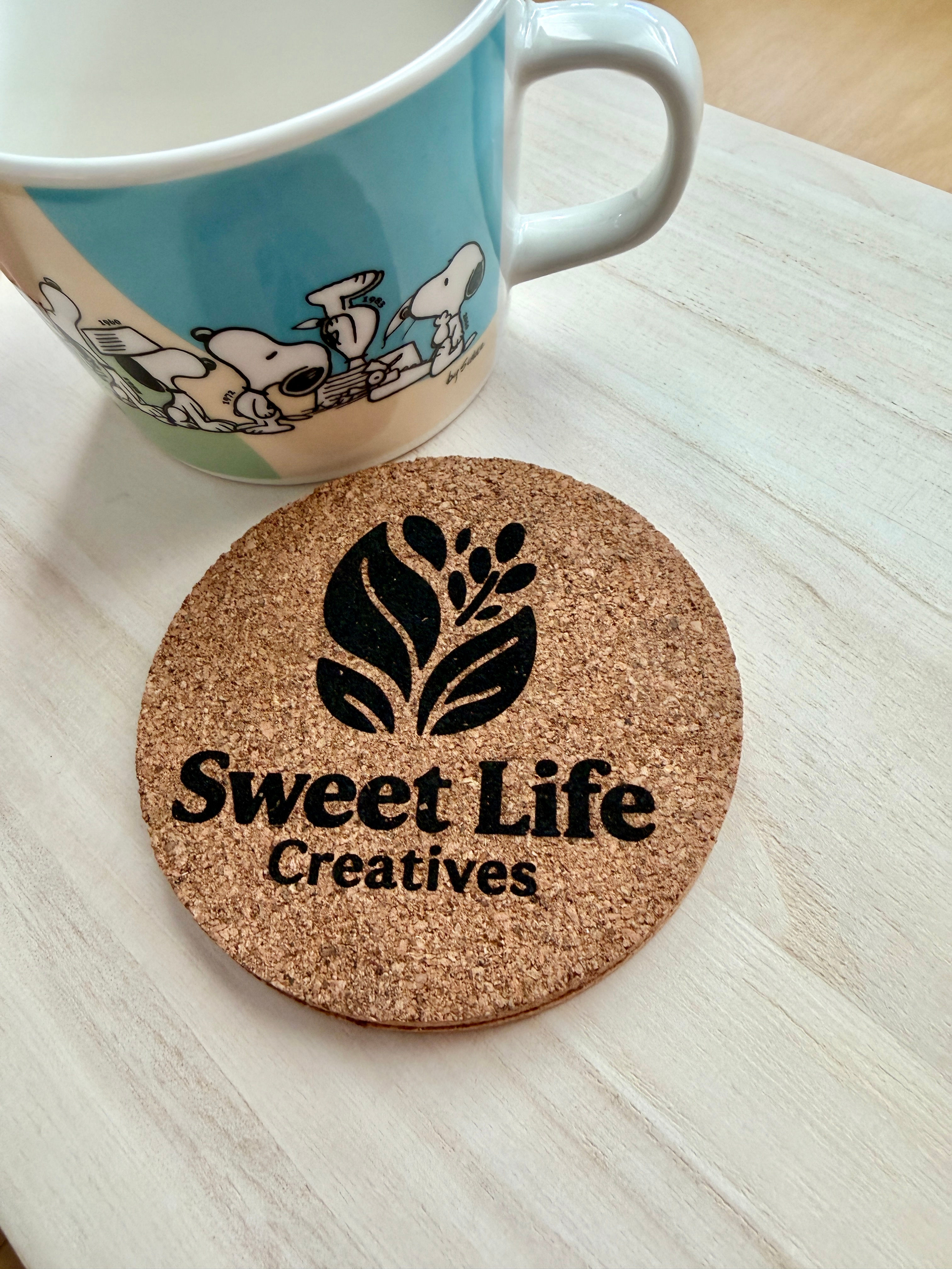 4 inch Ultra Thick Cork Coasters