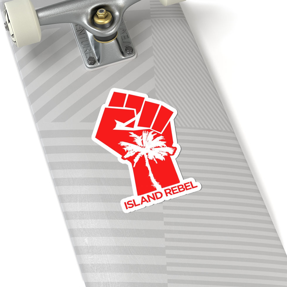 Thumbnail: Island Rebel Kiss-Cut Stickers 