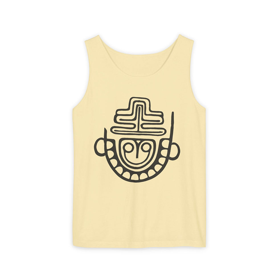 Thumbnail: Island Rebel Unisex Garment-Dyed Tank Top