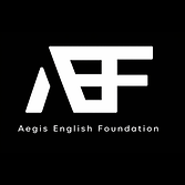 Logo of the Non-Governmental Organization Aegis English, under the Learn Link Foundation, based in Vancouver, Canada.