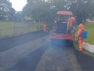 Tapa-buraco e zeladoria marcam serviços da Infraestrutura na última semana, em Ubatuba