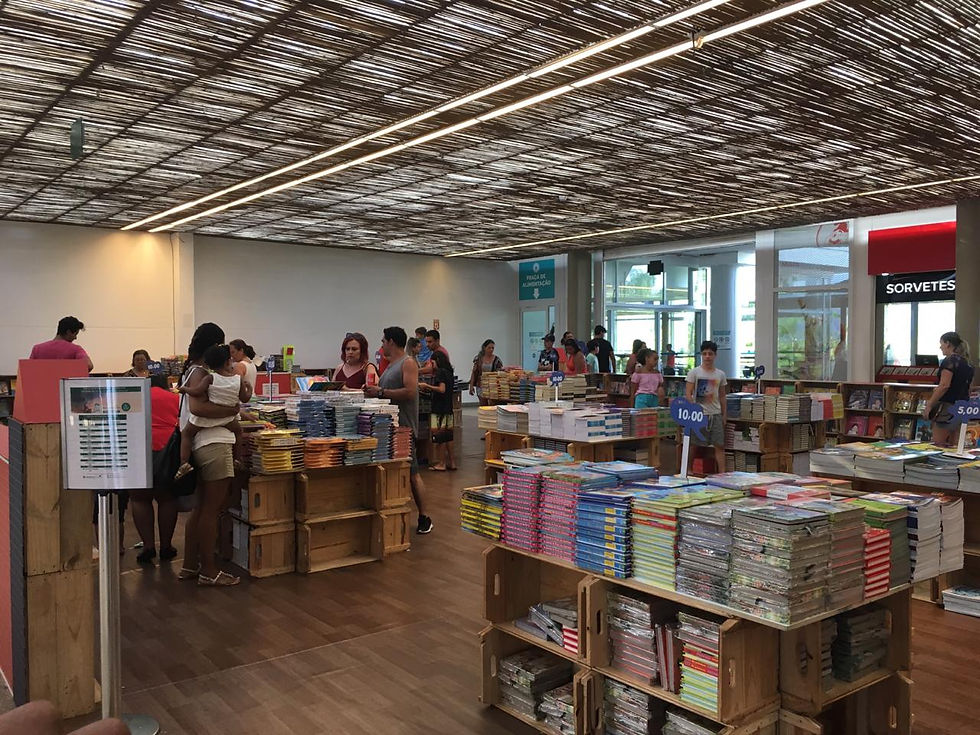 Serramar Shopping recebe Feira do Livro 2020, em Caraguatatuba - Foto: Divulgação