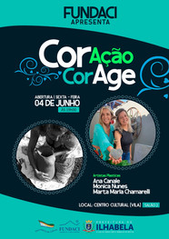 Ilhabela abre nesta sexta exposições “Cor Ação Cor Age” e “Impressões do Imaginário de Laís Helena”
