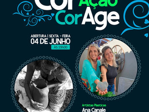 Ilhabela abre nesta sexta exposições “Cor Ação Cor Age” e “Impressões do Imaginário de Laís Helena”