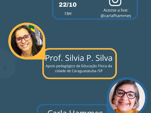 Professora da rede municipal de Caraguatatuba é convidada especial em “live” sobre desafios e descob