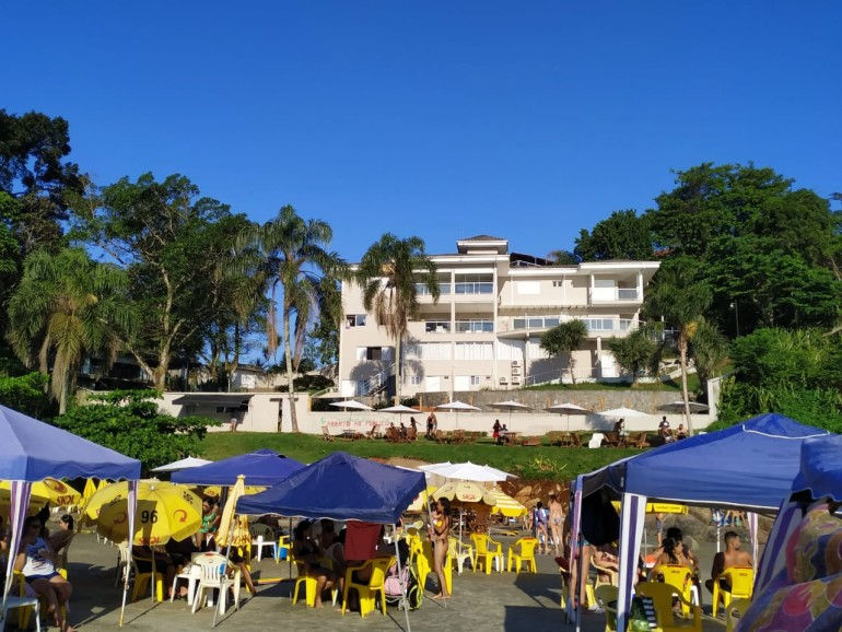 Hospedagem havia sido interditada na última terça-feira — Foto: Prefeitura de Ubatuba/Divulgação