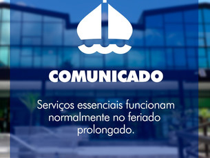 Serviços essenciais funcionam normalmente no feriado prolongado em Ilhabela