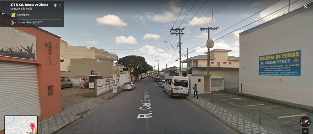 Rua Cel. Ernesto de Oliveira - Imagem: Google