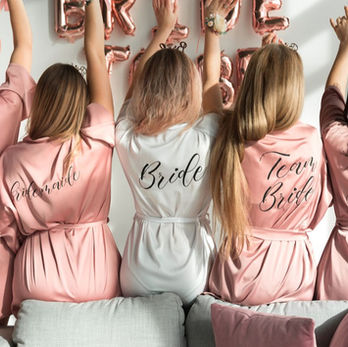 Girls in a bachelorette party 