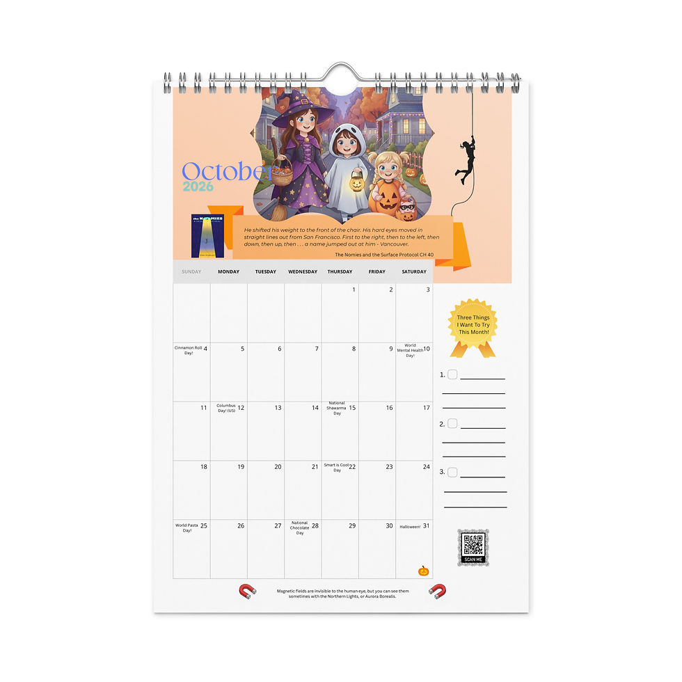 Thumbnail: Premium 2026 Wall Calendar for youth!