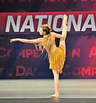 Rhinestoned Dance Costume
