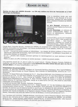 Cérémonie 2015 1