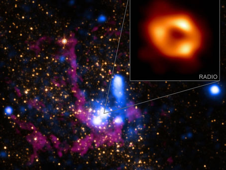 Fotografiado el Sagitario A*, el agujero negro de nuestra galaxia