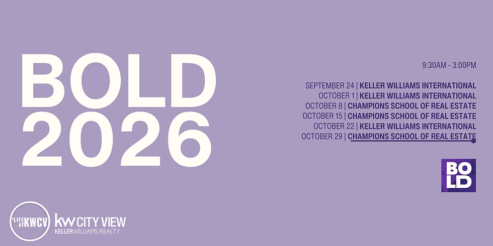 BOLD-September 2026