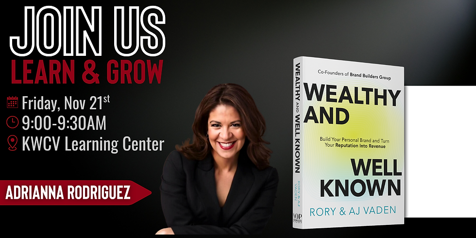 Wealthy & Well Known - Book Club