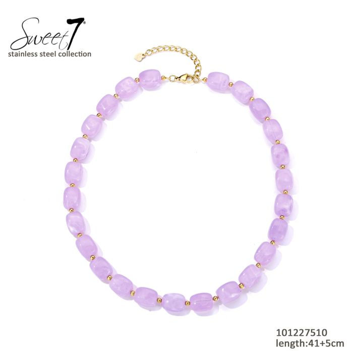 Thumbnail: Kralen ketting lila 💜