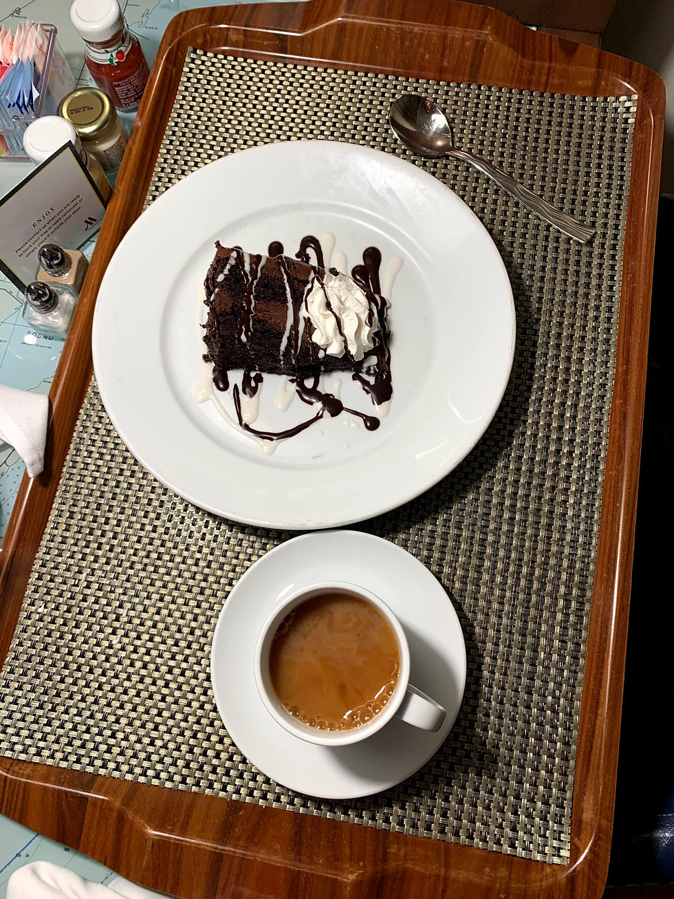 My daily dose of chocolate cake