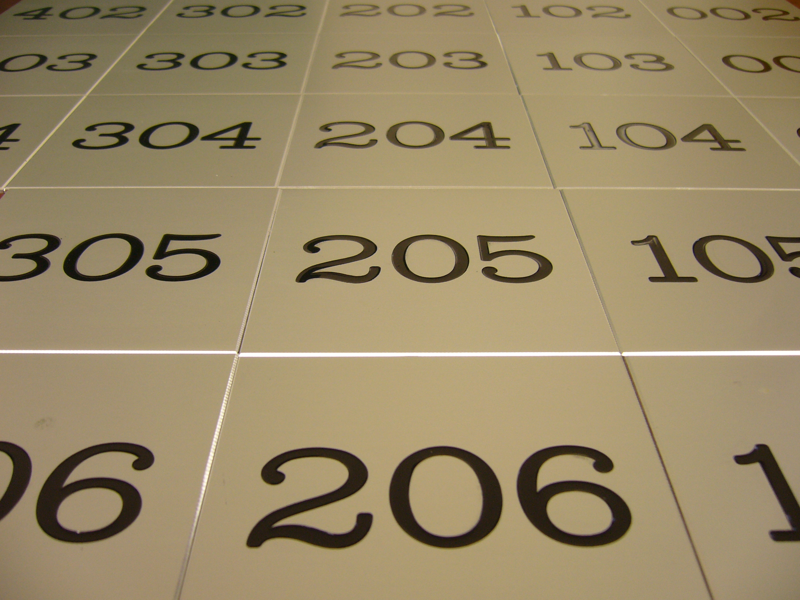 GRAVURE ALUMINIUM