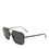 Thumbnail: Dolce & Gabbana Black Metal Frame Square Lenses Shades Eyewear Sunglasses