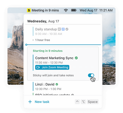 Invite Sticky to your meetings.png