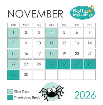 Sound Beginnings - November 2026