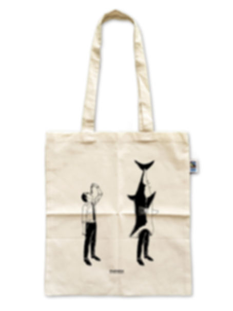 Screen printed totebag