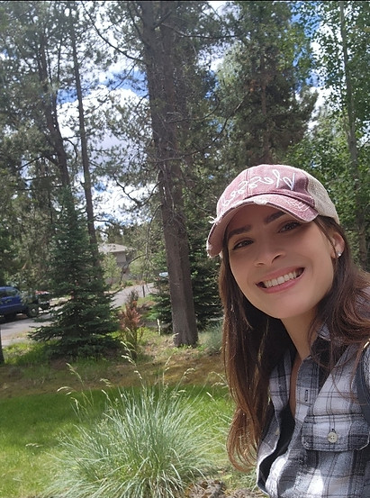 Jenny Cure-Twede on a walk to promote Gut-Brain connection.