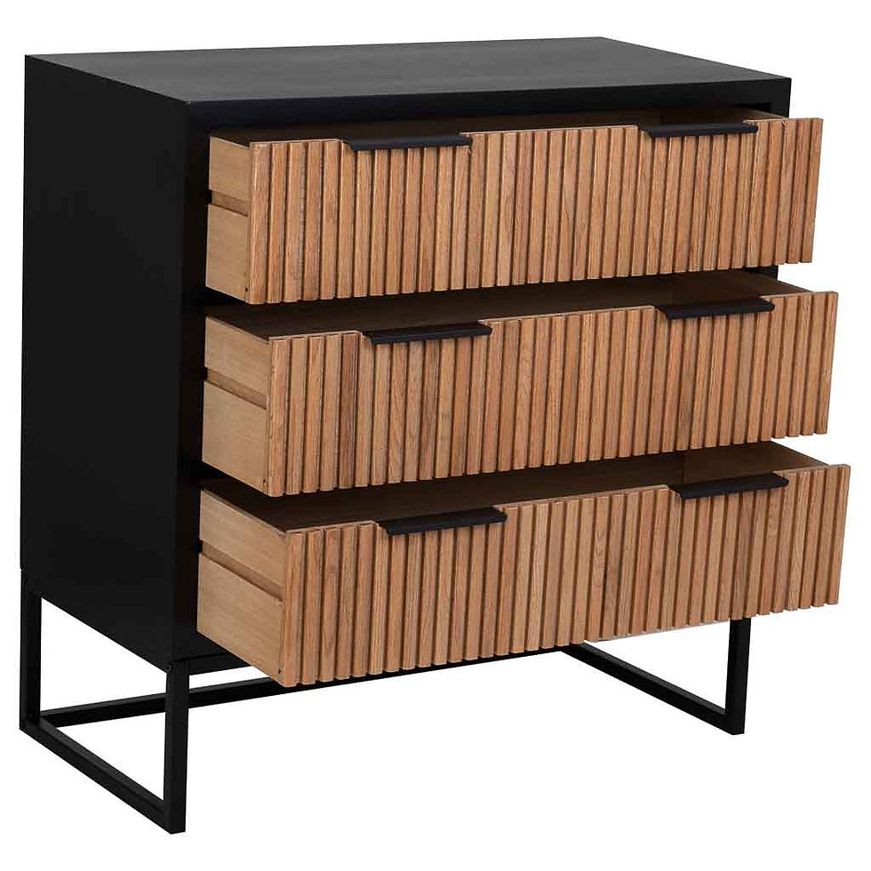 CÓMODA INDUSTRIAL SAORI CHEST 3