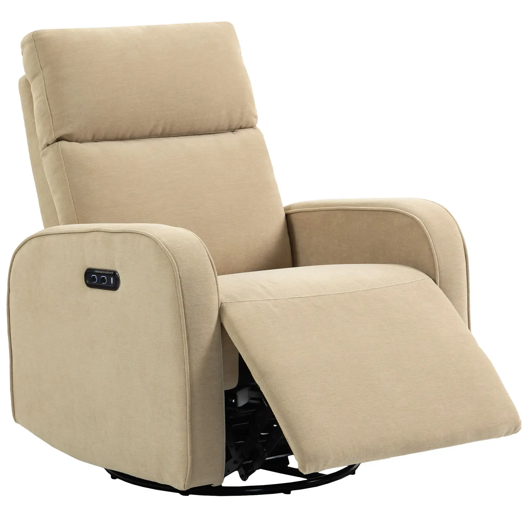 SILLÓN RELAX ELÉCTRICO LUMERA COMFORT DUO GIRATORIO Y BALANCÍN CON DOBLE MOTOR