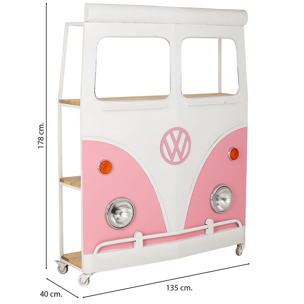 FURGONETA BARRA BOTELLERO RETRO VAN BAR