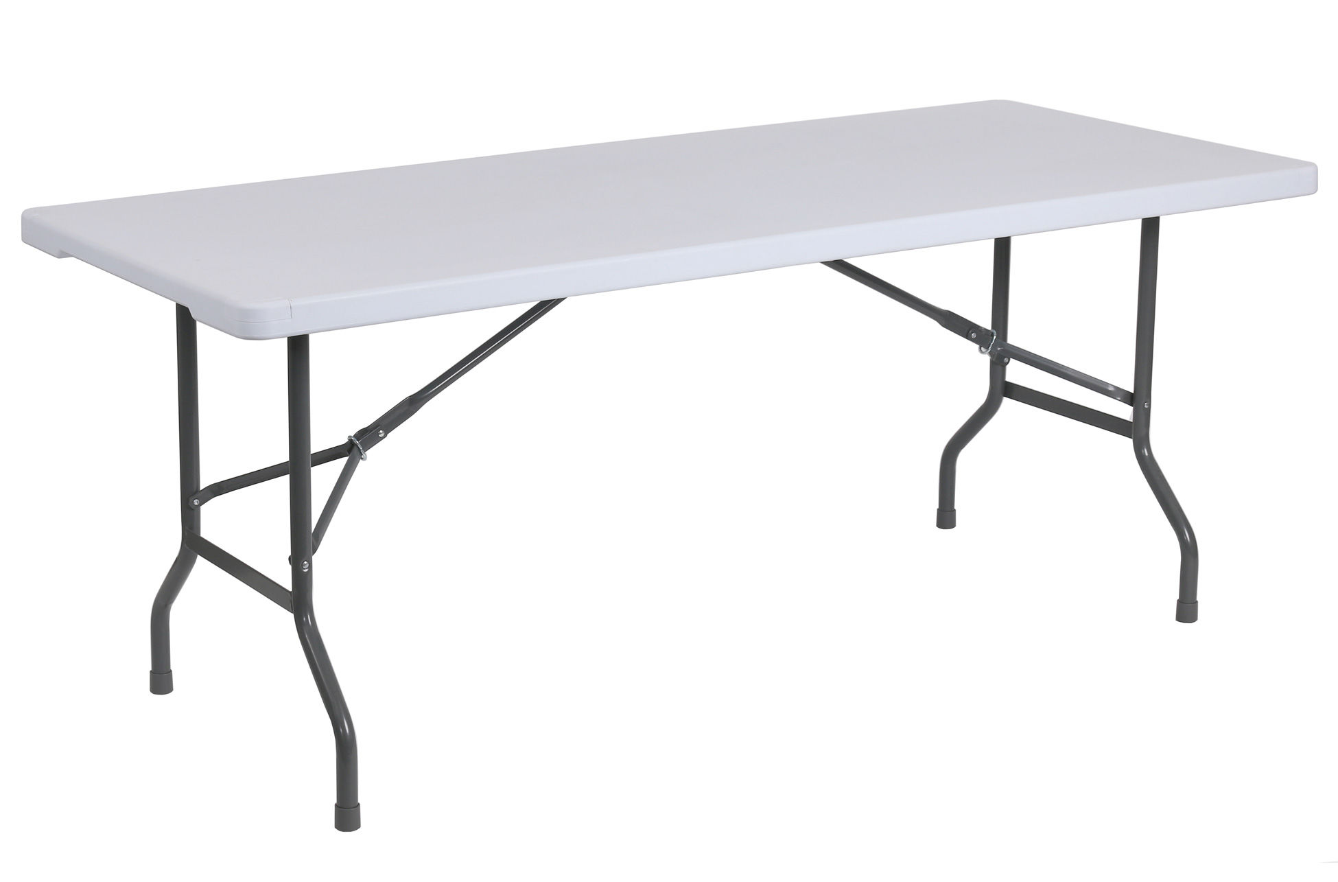 MESA PLEGABLE DE EVENTOS 183 x 70 CM BLANCO.