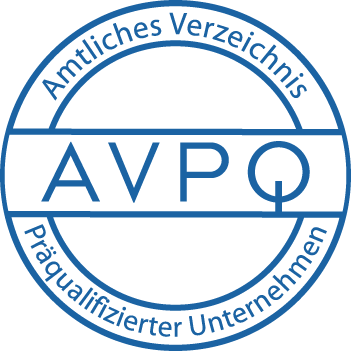 AVPQ Logo der IHK für präqualifizierte Unternehmen