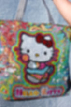 Thumbnail: Bedazzled Hello Kitty Bag