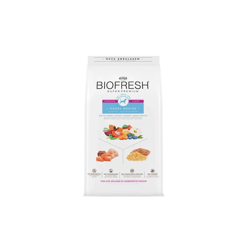 Biofresh Light Razas Medias 3 KG