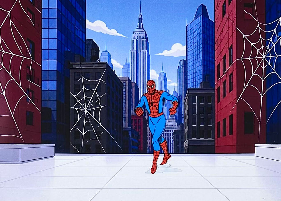 SOLD - Spider-Man Cel