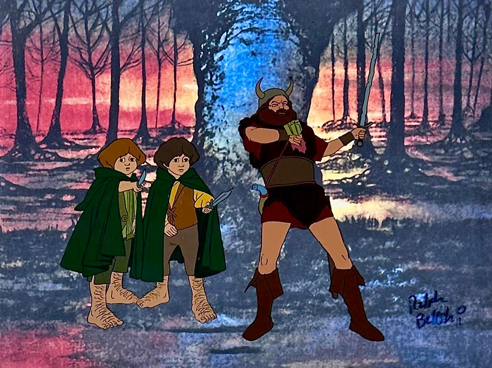 SOLD - Boromir, Merry, & Pippin Cels
