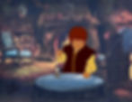 SOLD - Bilbo Holding The One Ring Signed Cel