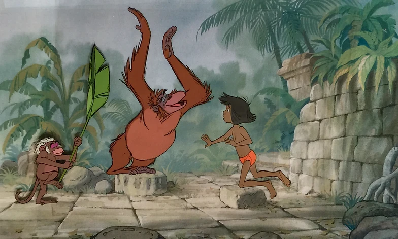 The Jungle Book Production Animation Cels Untitled Art Gallery We don't own anything of the rights, not for money!we uploaded this for fun, just for entertainment purposes only! the jungle book production animation
