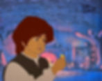 SOLD - Frodo Holding The One Ring Signed Cel