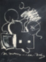 SOLD - M. Mouse - 1 Ear - Tea Bag