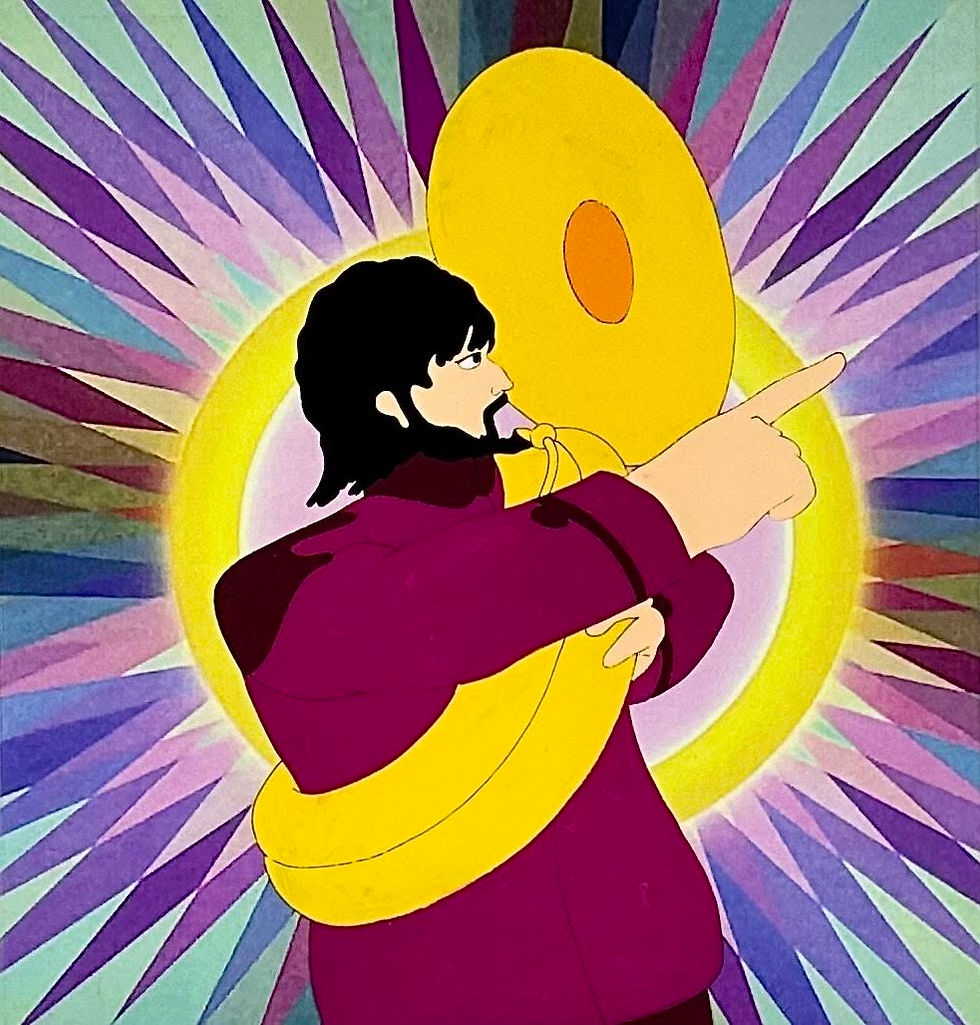 SOLD - George Harrison Cel